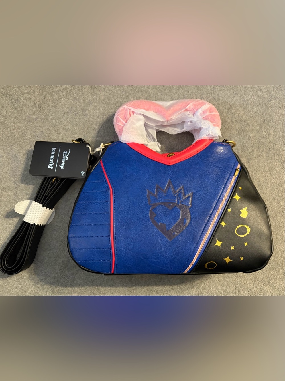 Loungefly Disney Descendants Evie Crossbody Bag and Wallet Bundle